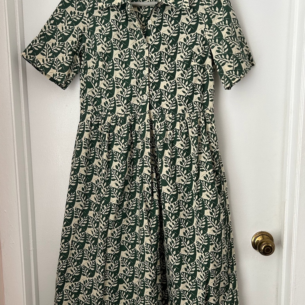 Toast Selma cotton shirt dress